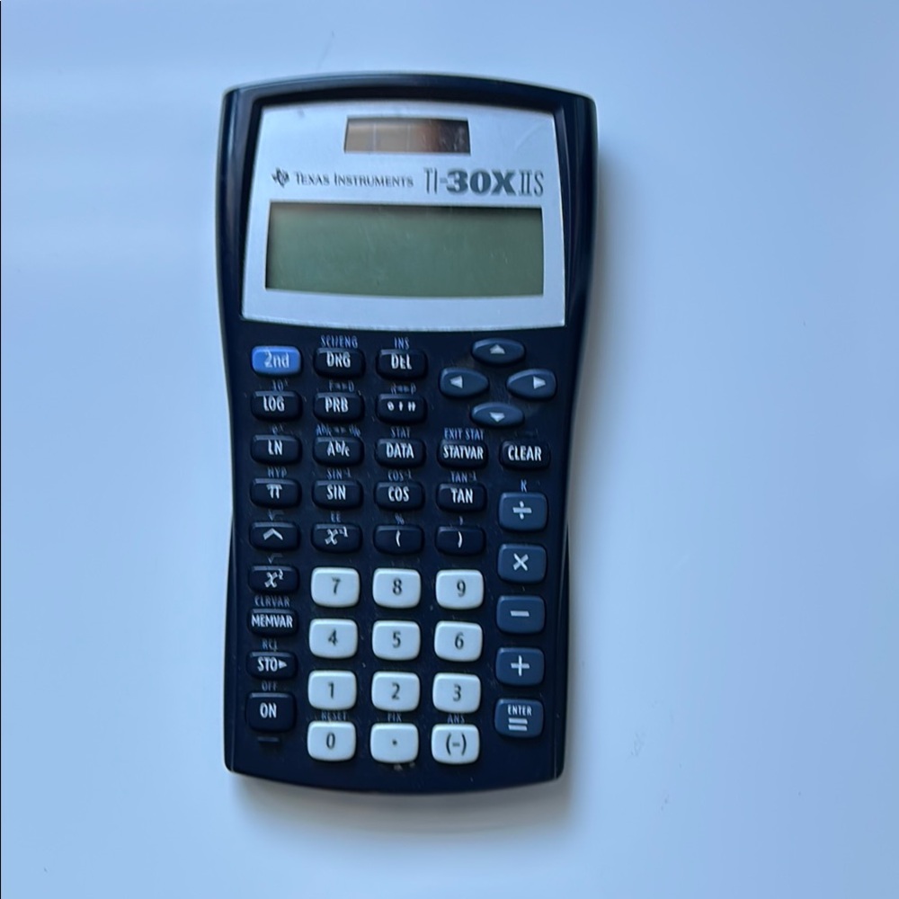 Texas Instruments TI-30X IIS Scientific Calculator Black